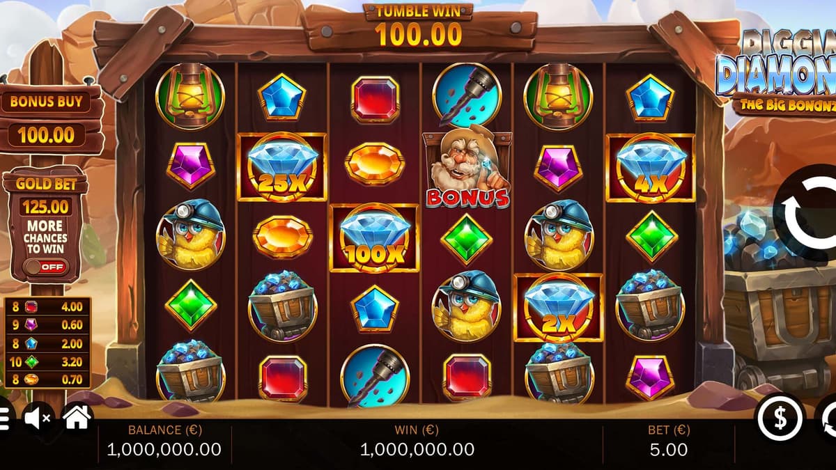 Diggin’ for Diamonds – The Big Bonanza