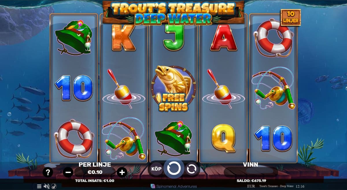 Trout's Treasure - Deep Water