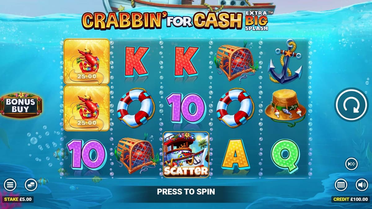 Crabbin’ For Cash: Extra Big Splash